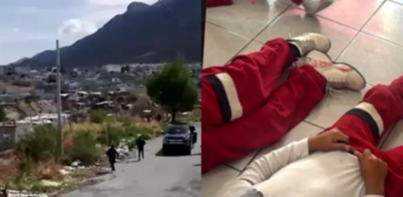 Balacera cerca de escuela en Saltillo causa pánico; niños se ponen pecho tierra