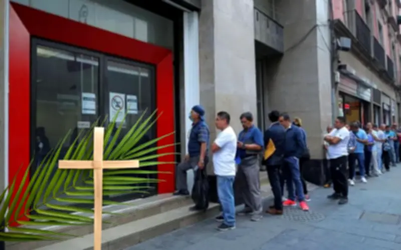 Bancos en México cerrarán por Semana Santa 2026: fechas clave y alternativas para clientes