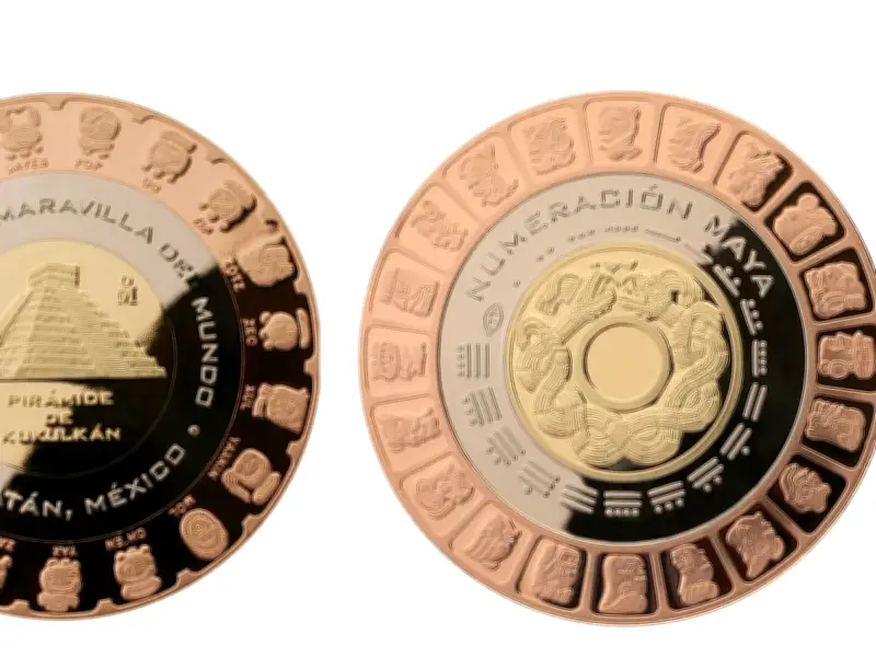 Banxico lanza nueva moneda de 20 pesos con imagen de Chichén Itzá y seguridad reforzada