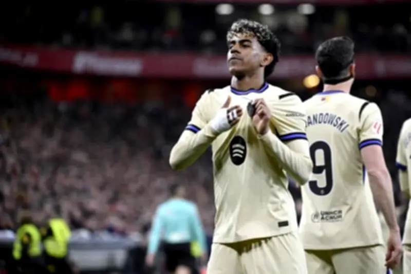 Barcelona se lleva el triunfo con gol de Lamine Yamal en San Mamés
