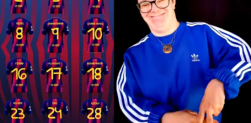 Barcelona vestirá tipografía de Anna Vives, diseñadora con síndrome de Down, en Champions