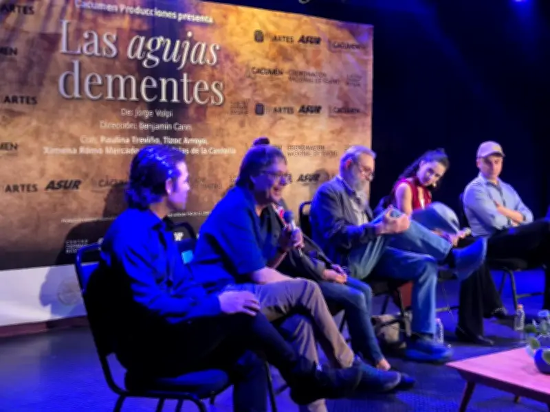 Benjamín Cann estrena 'Las agujas dementes' en el Teatro El Granero del CCB