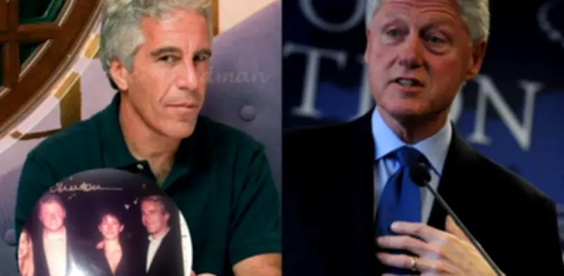 Bill Clinton sonríe al ver foto de archivos Epstein en video viral