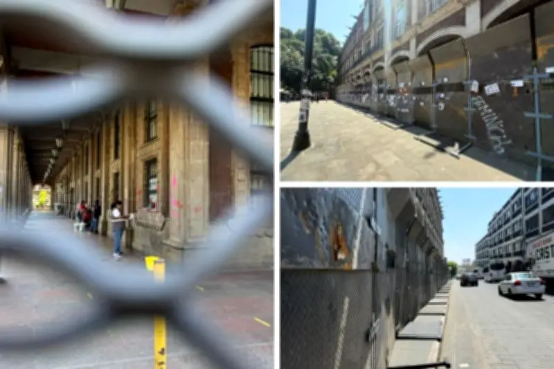 Blindan Palacio de Gobierno en Cuernavaca ante manifestaciones del 8M