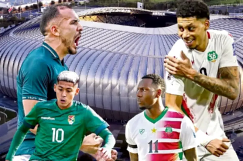 Bolivia y Surinam se juegan su boleto al Mundial en un duelo crucial de la eliminatoria