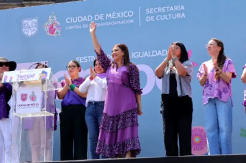 Brugada afirma reducción del 35% en feminicidios durante 2025 en CDMX