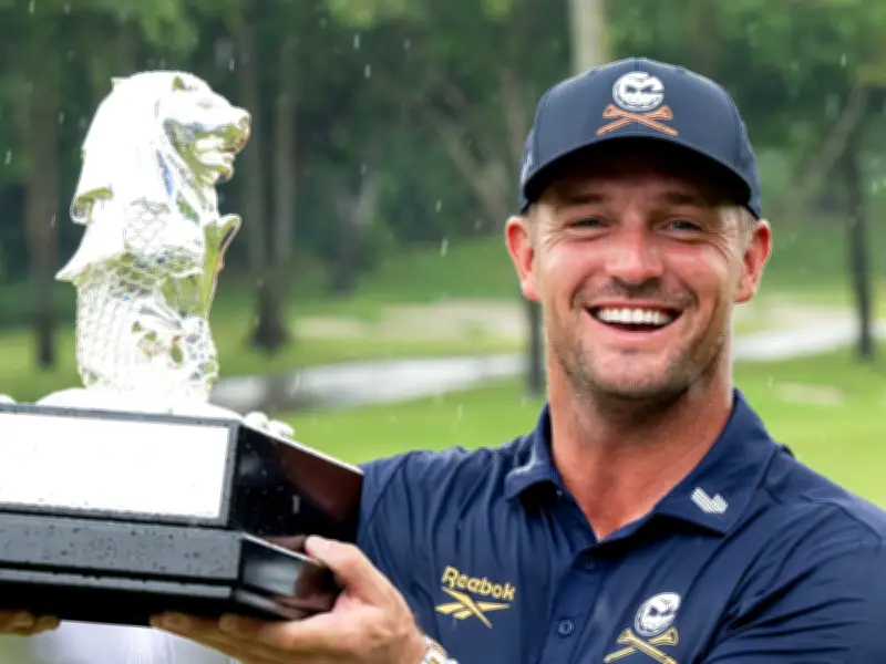 Bryson DeChambeau conquista el LIV Golf de Singapur en dramático desempate bajo la lluvia
