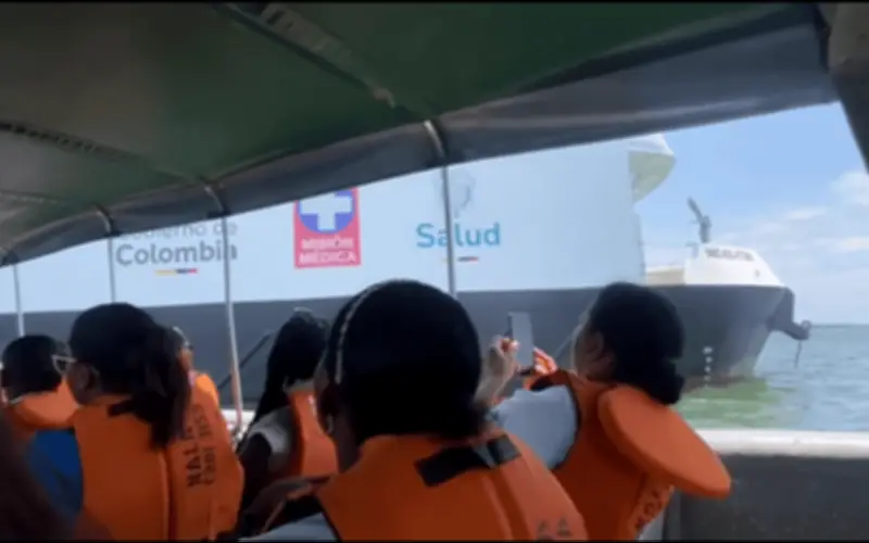 Buque Hospital Benkos Biohó Inicia Misión Sanitaria en el Pacífico Colombiano