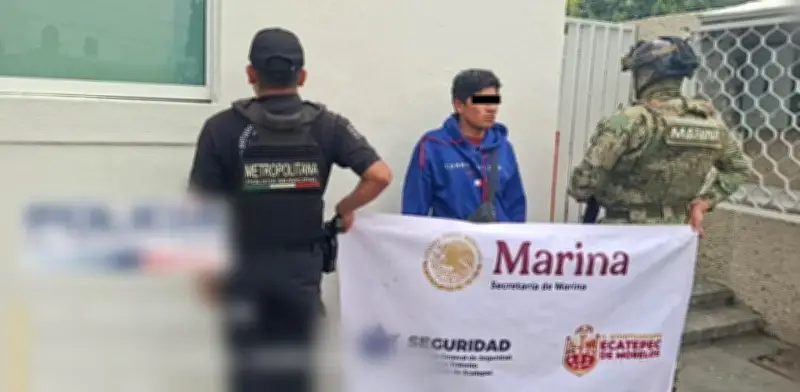 Caen 5 presuntos narcomenudistas en Ecatepec tras cuatro operativos policiales