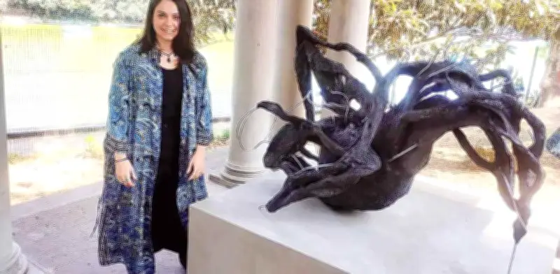Camila Alberti fusiona arte y ecología con su jaguar híbrido en la Casa del Lago UNAM