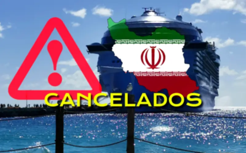 Cancelan cruceros en Medio Oriente por conflicto militar: miles de pasajeros varados