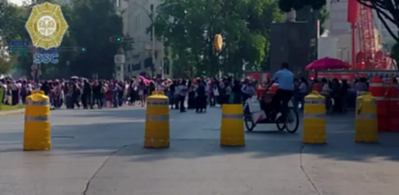 Caos vial en CDMX por múltiples marchas y manifestaciones este martes