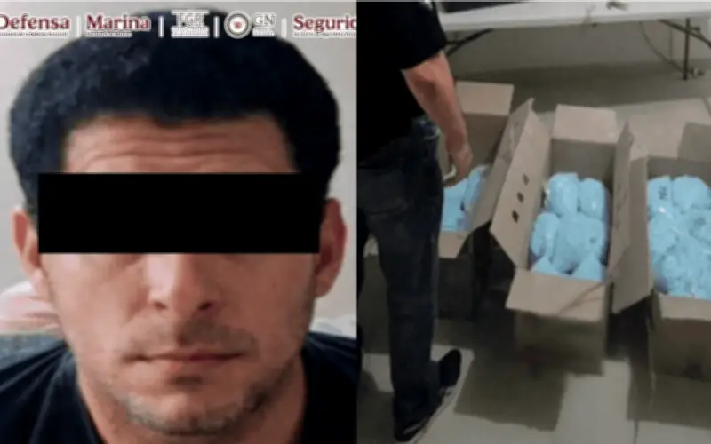 Capturan a líder de tráfico de fentanilo en Colima con apoyo de inteligencia de la DEA