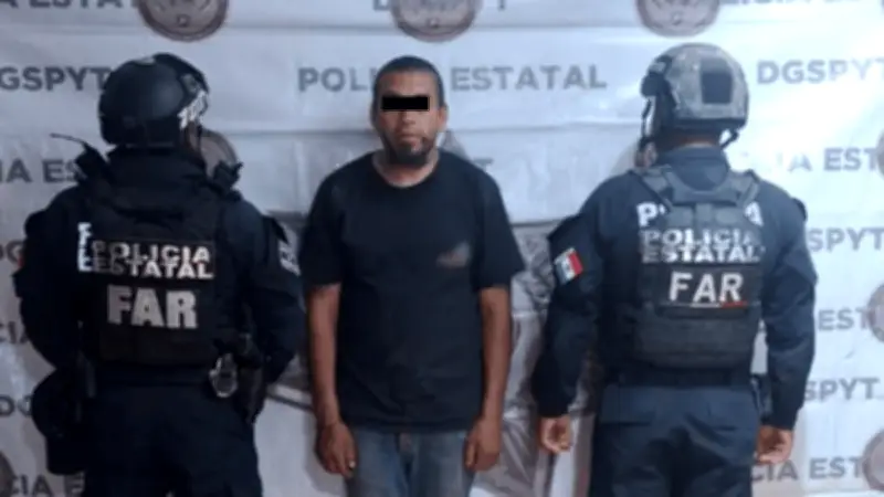 Capturan a presunto jefe de plaza extorsionador en operativo en Villa Guerrero, Edomex