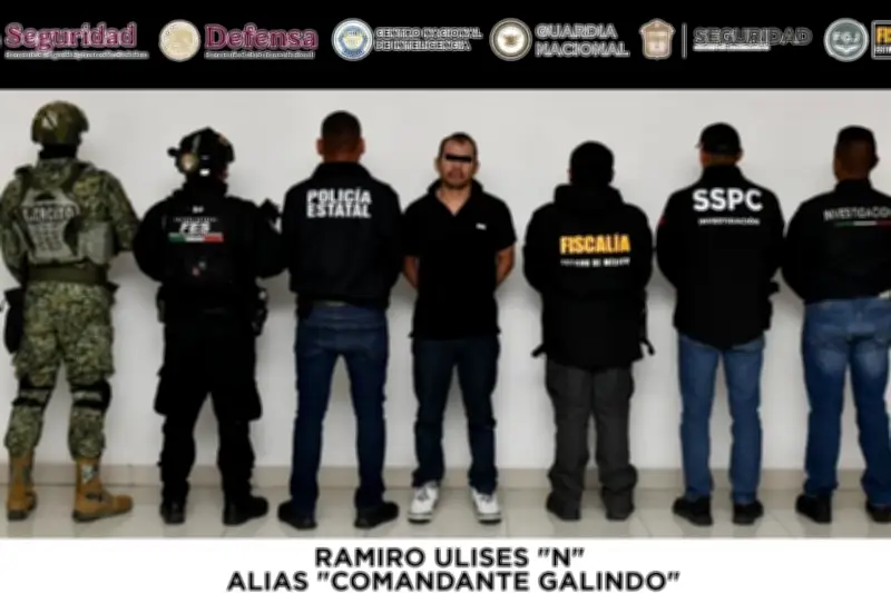 Capturan en Edomex a líder regional del Cártel Jalisco Nueva Generación