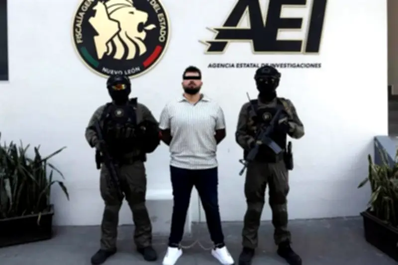 Capturan en México a líder criminal buscado por EU por secuestro y homicidio