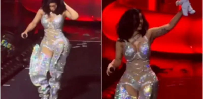 Cardi B recibe Dr. Simi en concierto y bromea: '¿Es mi cirujano?'