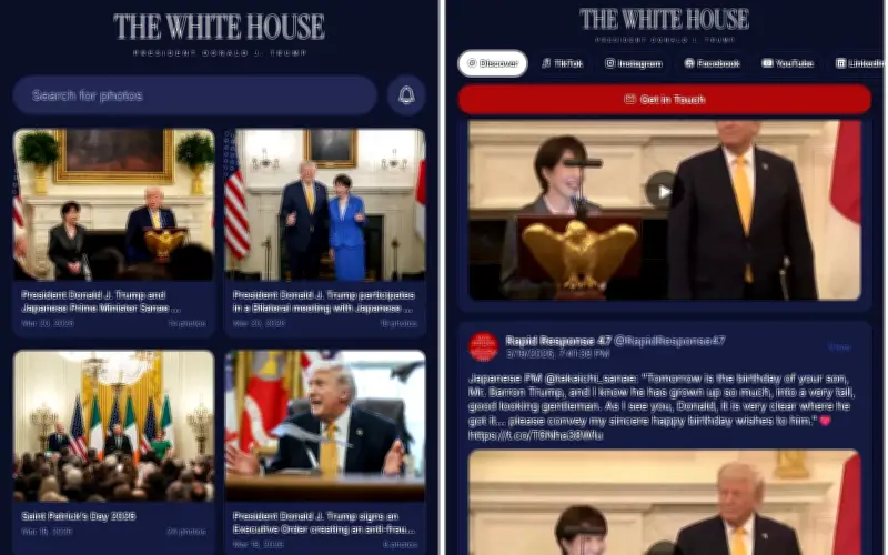 Casa Blanca lanza aplicación oficial para seguir todas las noticias de Donald Trump