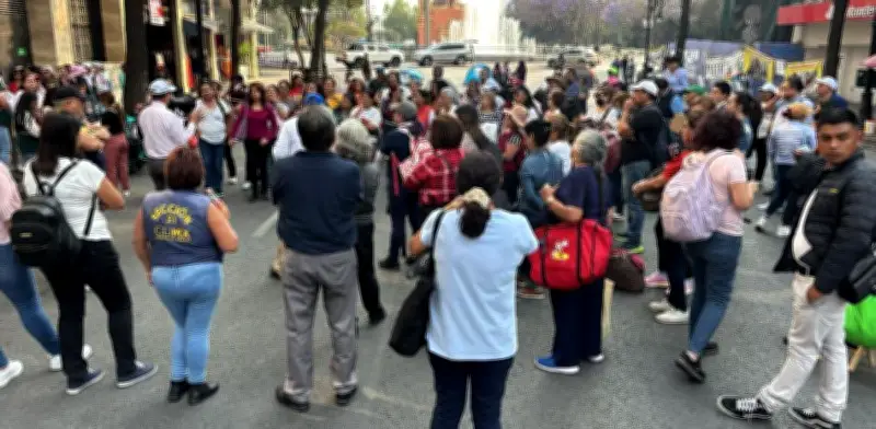 CDMX: 8 Protestas Masivas Hoy Afectan Vialidad en Diversas Zonas de la Capital