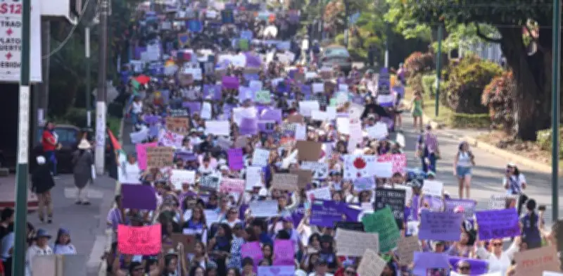 CDMX vive intensa jornada de marchas y concentraciones por el Día Internacional de la Mujer