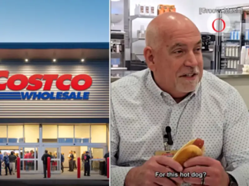 CEO de Costco se vuelve viral al probar el hot dog de $1.50 y prometer mantener su precio