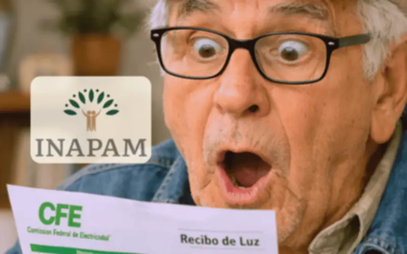 CFE desmiente descuento en recibo de luz con credencial Inapam para adultos mayores