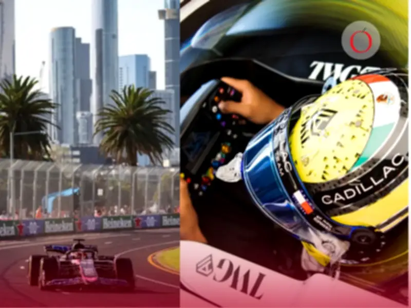 Checo Pérez debutará con Cadillac en el GP de Australia 2026 en el circuito Albert Park