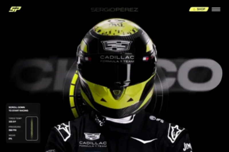 Checo Pérez lanza su nueva plataforma digital oficial para conectar con sus fans