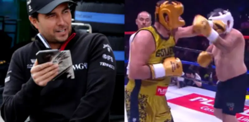 Checo Pérez reacciona con risas al nocaut de Adame sobre Trejo en Ring Royale 2026