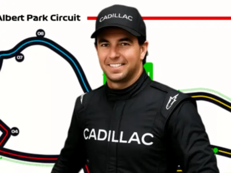 Checo Pérez regresa a la F1 con Cadillac en el GP de Australia 2026