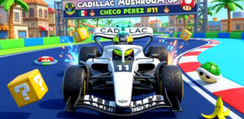 'Checo' Pérez se burla de la F1 con broma de Mario Kart en GP de China