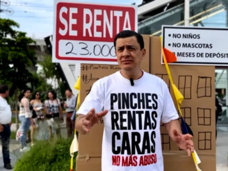 Chema Martínez propone tope legal a rentas en Guadalajara vinculado a inflación