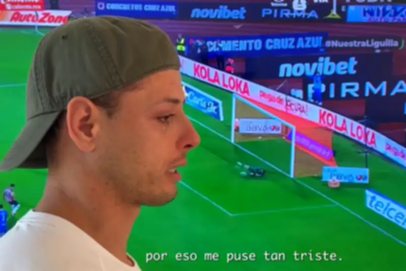 Chicharito Hernández explica entre lágrimas el fallo en el penal decisivo