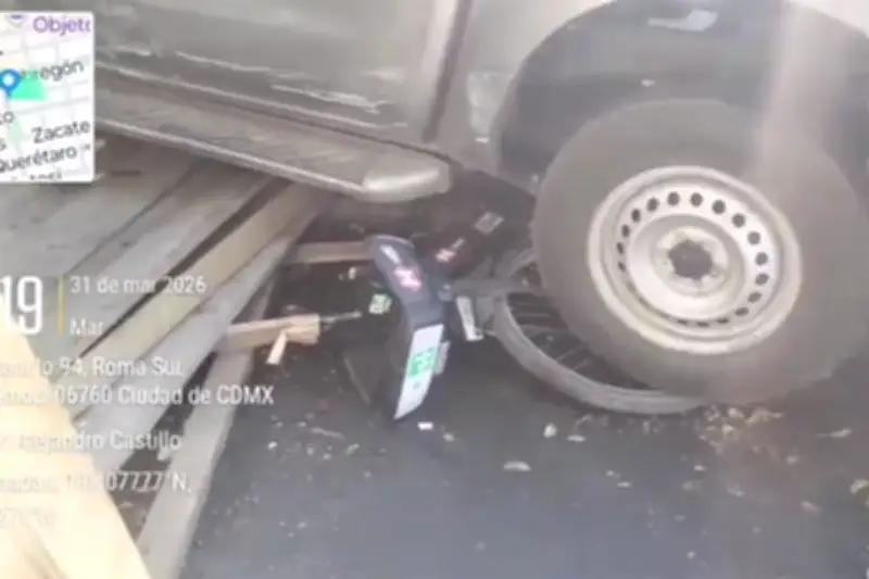 Choque en Cuauhtémoc deja a ciclista lesionado: reportan incidente vial