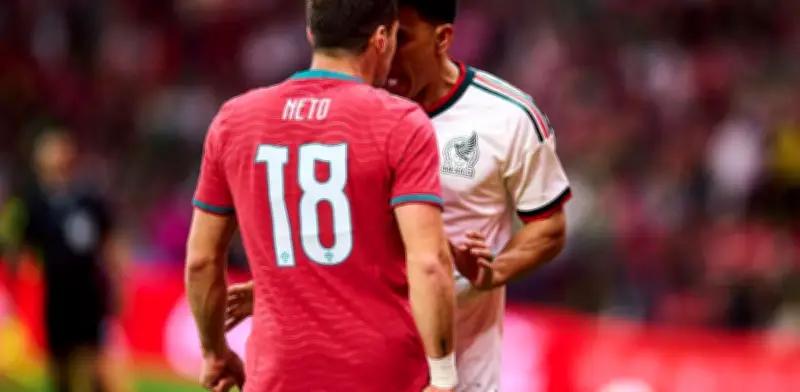 Choque en la Cancha: La Intensa Pelea entre Jesús Gallardo y Pedro Neto en México-Portugal