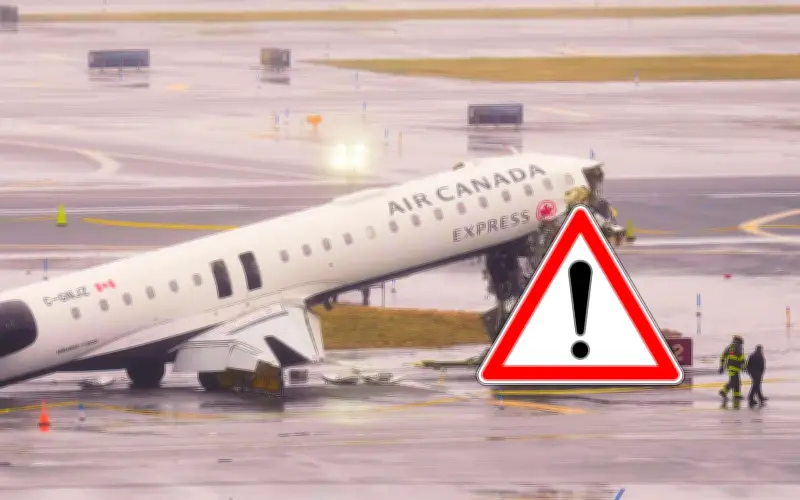 Choque fatal en LaGuardia: Avión de Air Canada colisiona con camión de bomberos en Nueva York