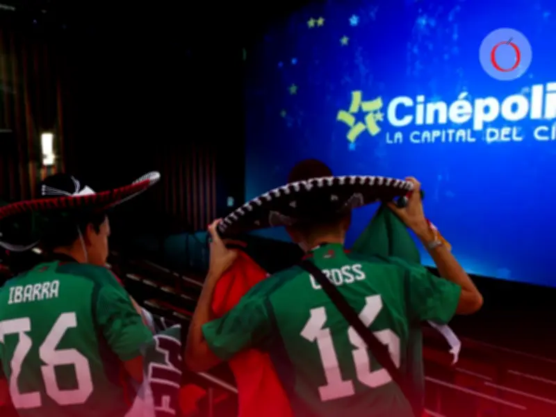 Cinépolis proyectará partidos del Mundial FIFA 2026 en más de 3 mil salas de cine en México