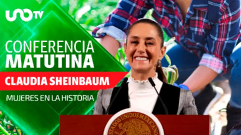 Claudia Sheinbaum aborda temas clave en su conferencia mañanera desde Palacio Nacional