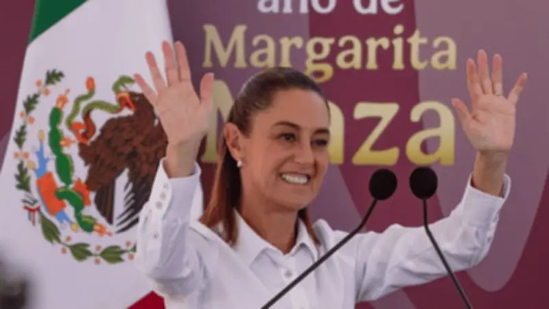 Claudia Sheinbaum exhorta a jóvenes a rechazar violencia contra mujeres y usar redes con responsabilidad