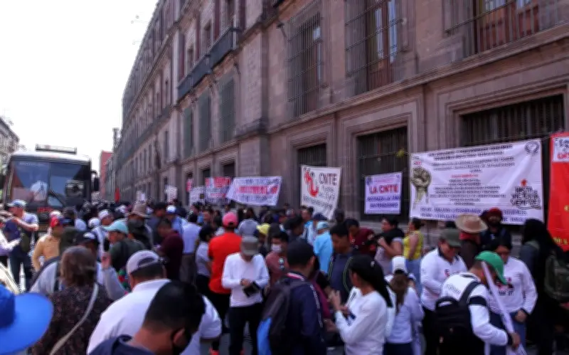 CNTE prepara paro nacional indefinido; definirá fecha en asamblea de abril