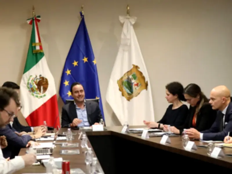 Coahuila Atrae Inversión Europea Destacando Seguridad y Estabilidad Laboral