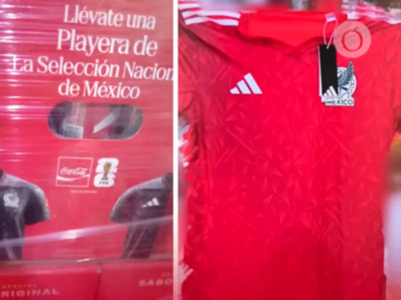 Coca-Cola prepara coleccionable de playera de Selección Mexicana para Mundial 2026