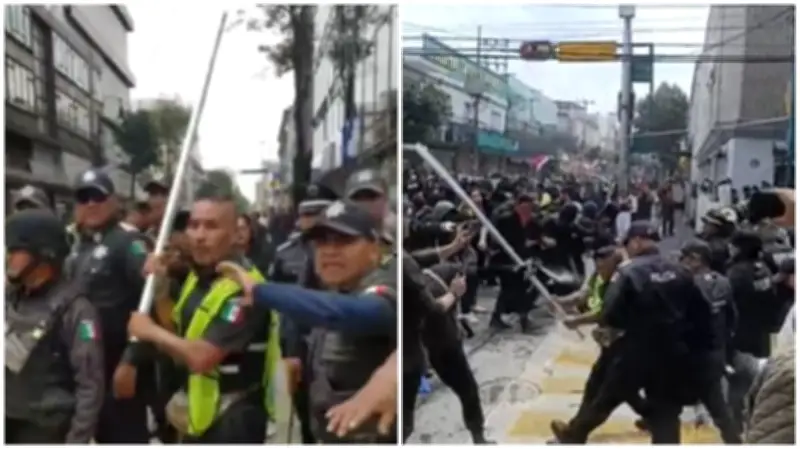 Codhem emite recomendaciones por violencia policial en marcha del 2 de octubre en Toluca