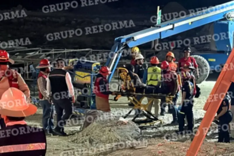 Colapso en Línea 4 del Metro: 5 trabajadores lesionados por falla estructural