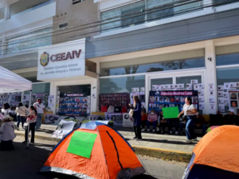 Colectivos de búsqueda toman instalaciones de Comisión de Víctimas en Veracruz