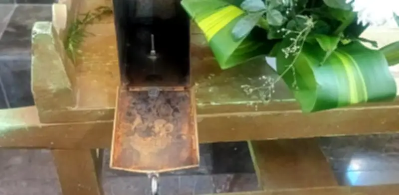 Condena segura: Roban iglesia en Tlaxcala previo a Semana Santa