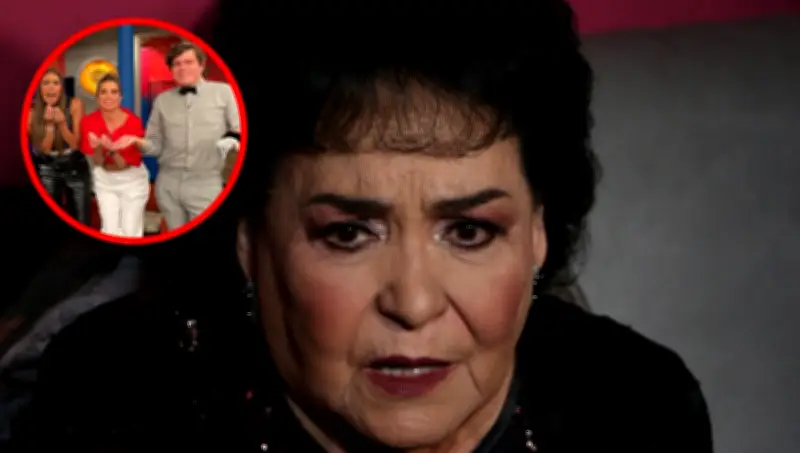 Conductor de Hoy filtra video para desmentir acusaciones de rituales en casa de Carmen Salinas