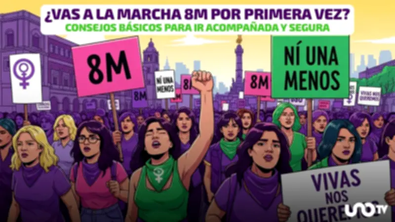 Consejos esenciales para tu primera participación en la marcha del 8M en México