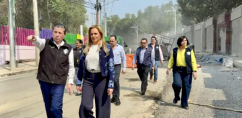 Coyoacán restaura barda histórica del Estadio Azteca para el Mundial 2026