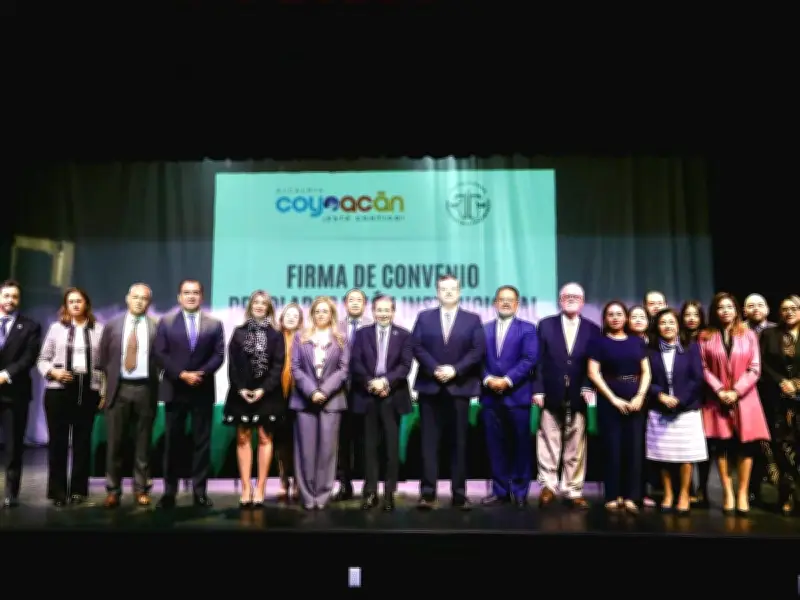 Coyoacán y Tribunal Administrativo firman pacto para facilitar acceso a la justicia